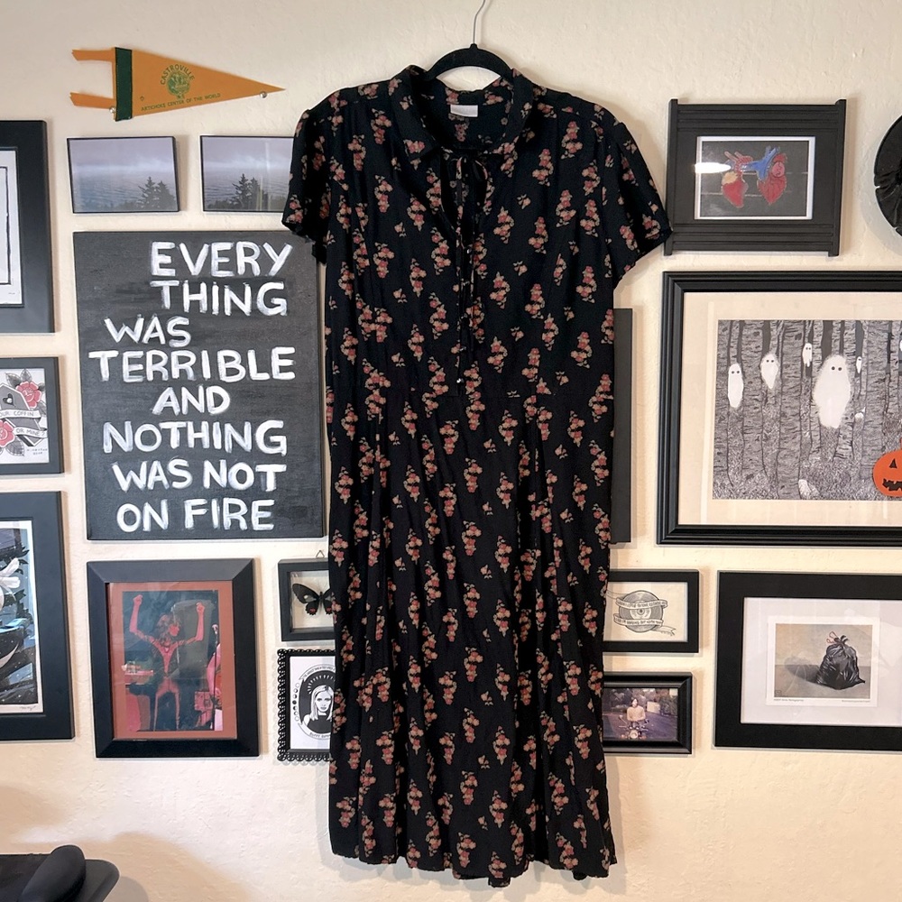 Abound floral midi dress - Picture 1 of 4